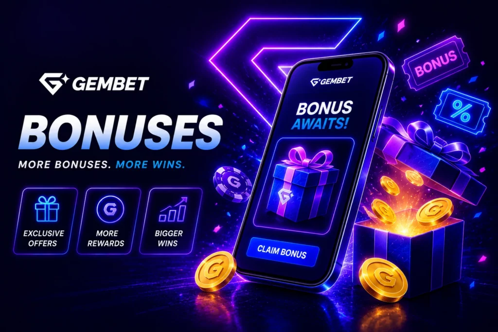 Gembet bonuses